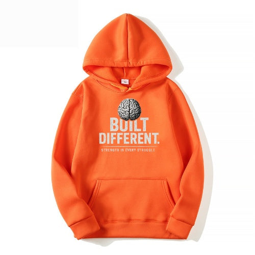 Built Different Hoodie – Strength in Every Struggle