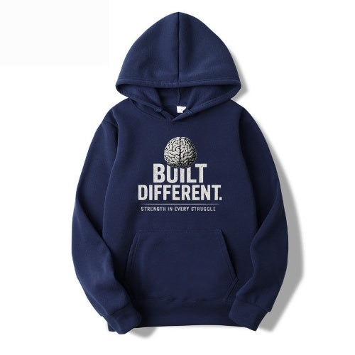 Built Different Hoodie – Strength in Every Struggle