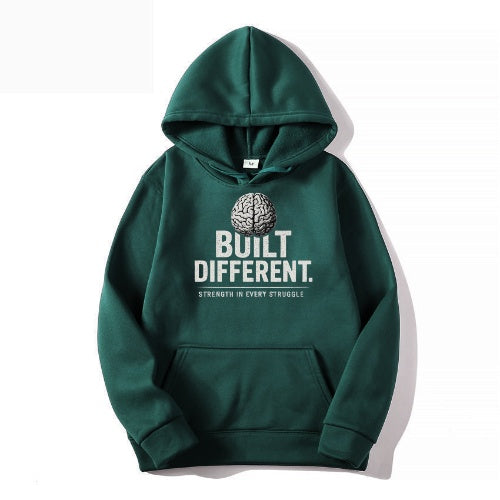 Built Different Hoodie – Strength in Every Struggle